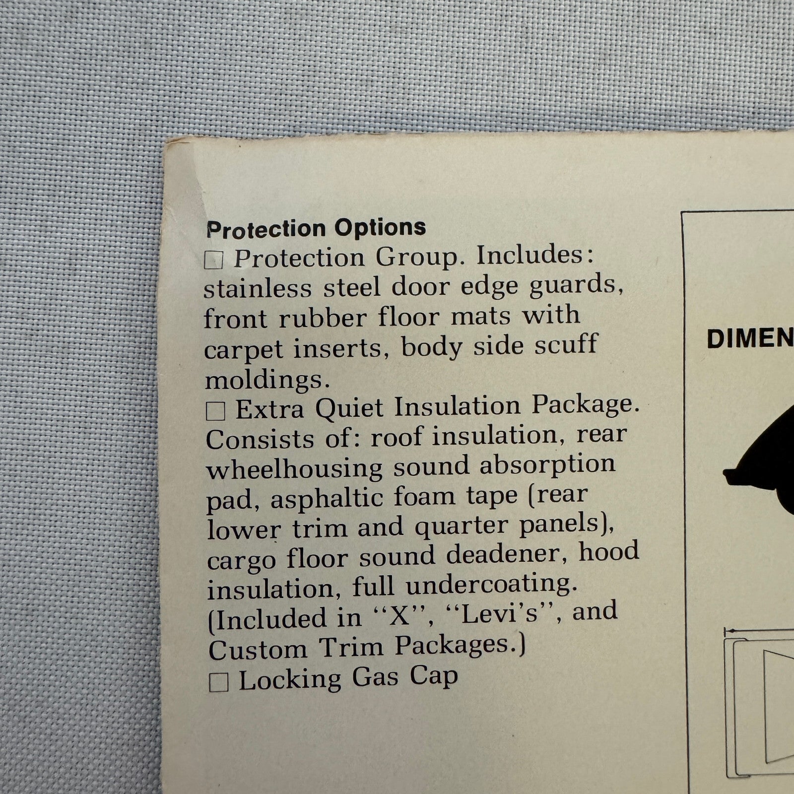 1975 AMC Gremlin Car Sales Brochure Catalog American Motors Gremlin Advertising