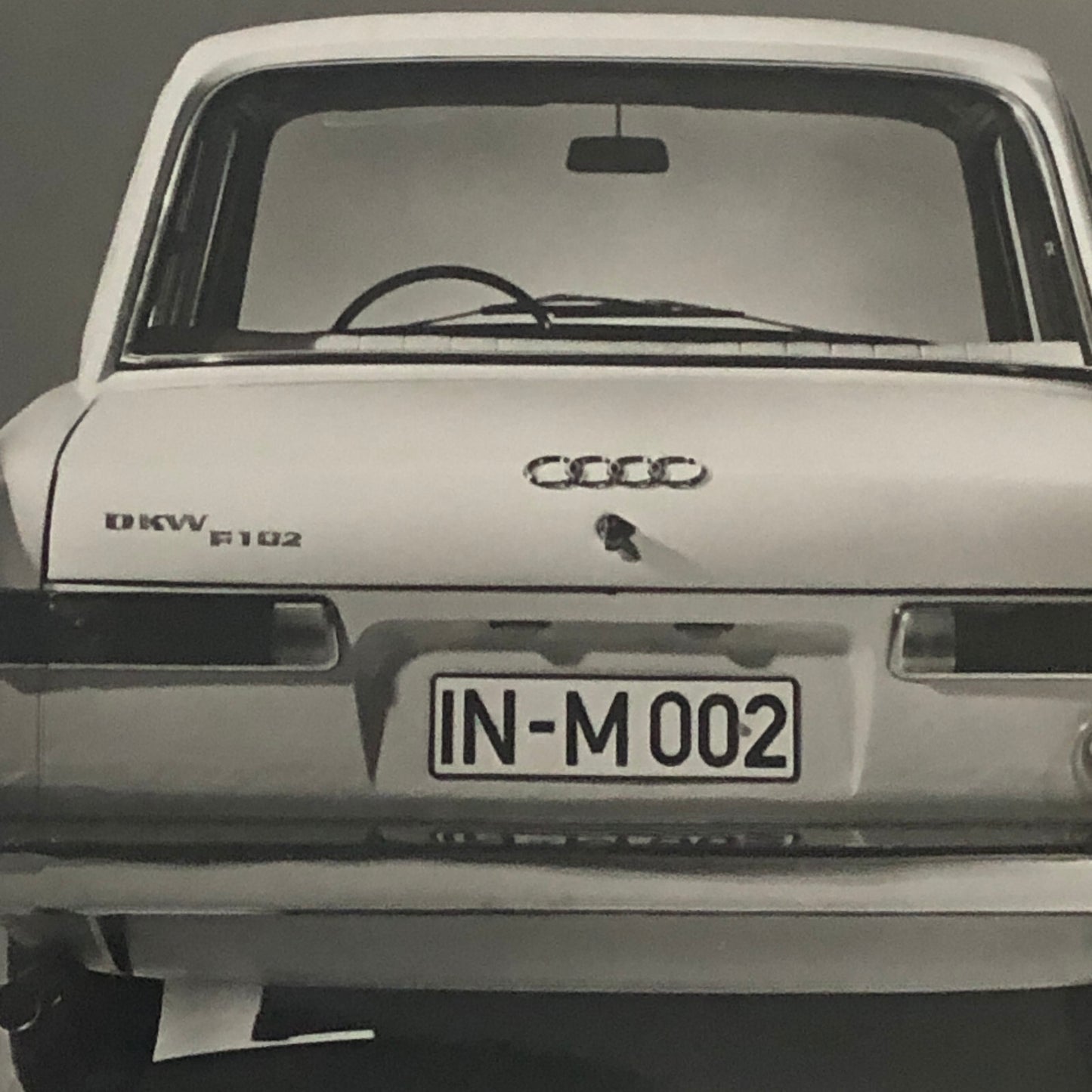 Auto Union DKW F102 Car Photo Photograph Vintage F 102