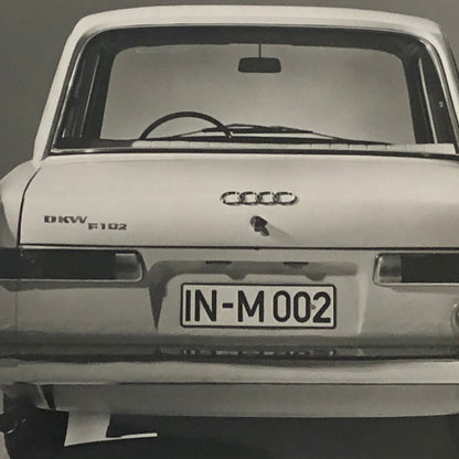 Auto Union DKW F102 Car Photo Photograph Vintage F 102