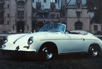 Porsche 356 Cabriolet Convertible 35mm Photo Slide Vintage 1981