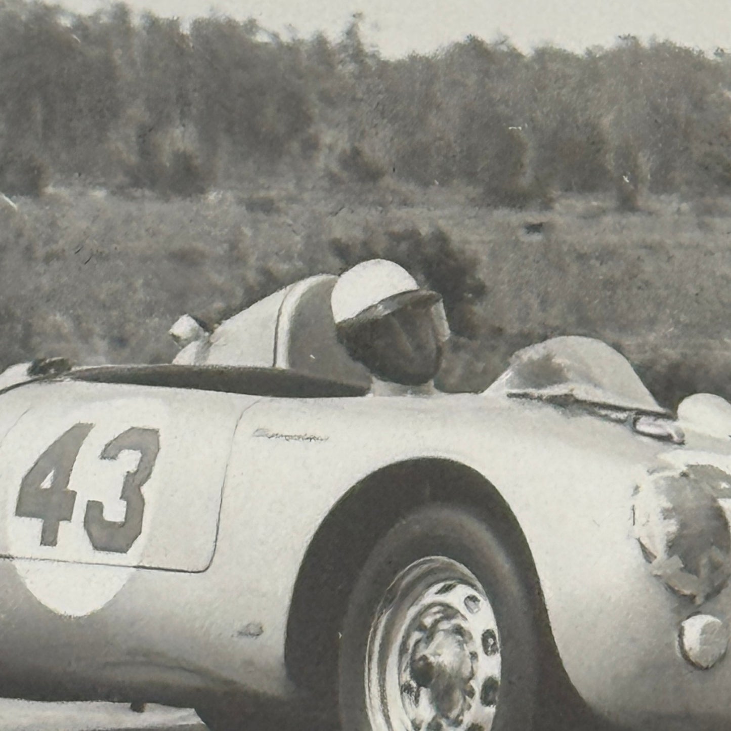 Porsche 550 Spyder Photo Photograph Racing Motorsport MODERN PRINT
