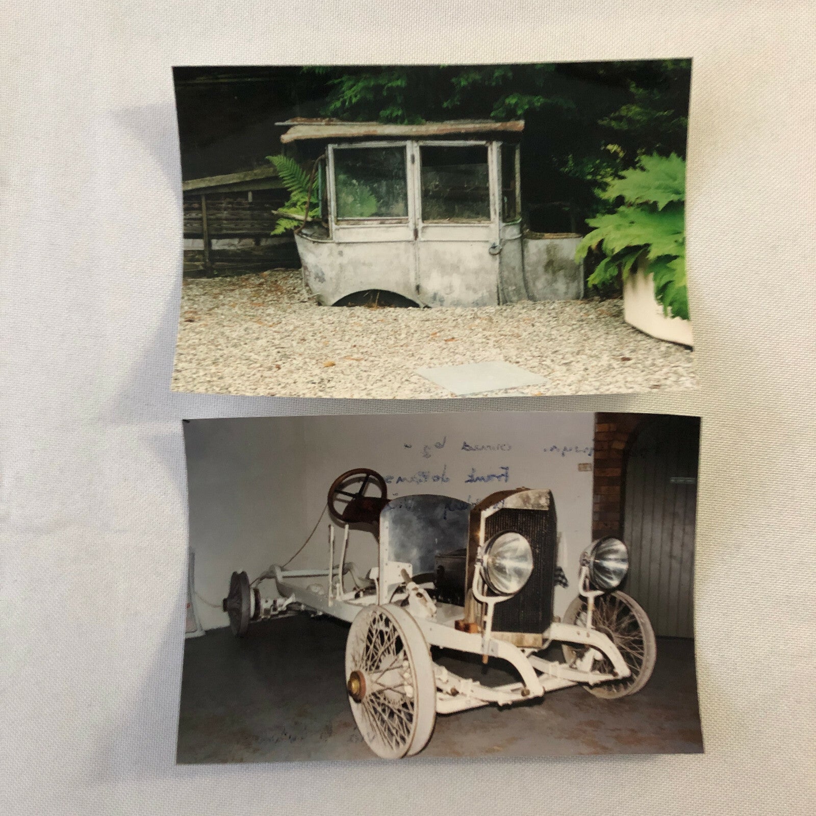 Early Mercedes Benz Car Barn Find Junk Yard Car Part Photo Photograph Lot of 23 