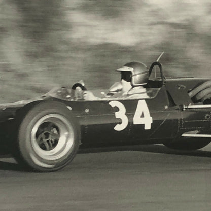 Vintage Racing Photo Photograph Jacky Ickx Matra Ford Car
