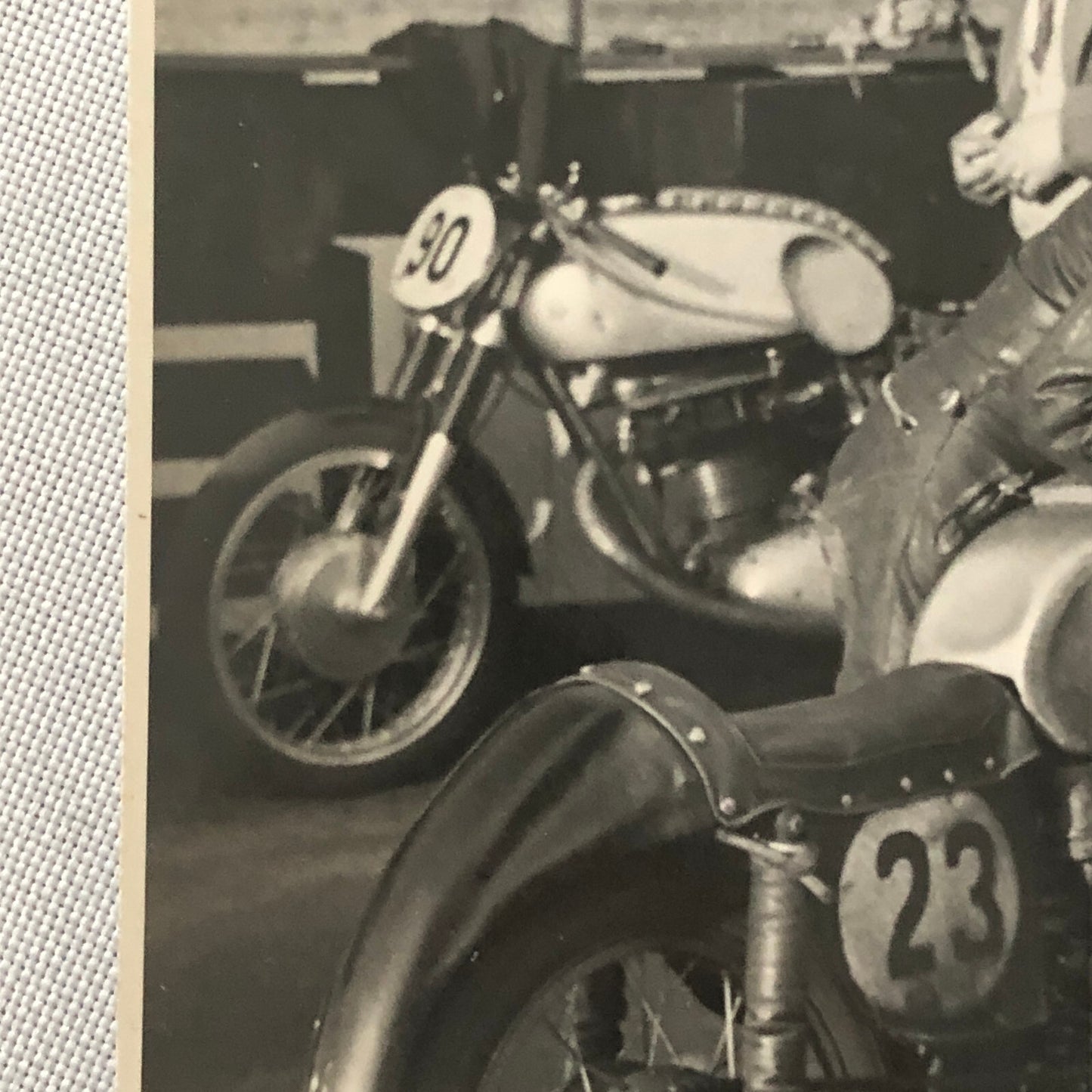 Vintage Motorcycle Racing Photo photograph Germany