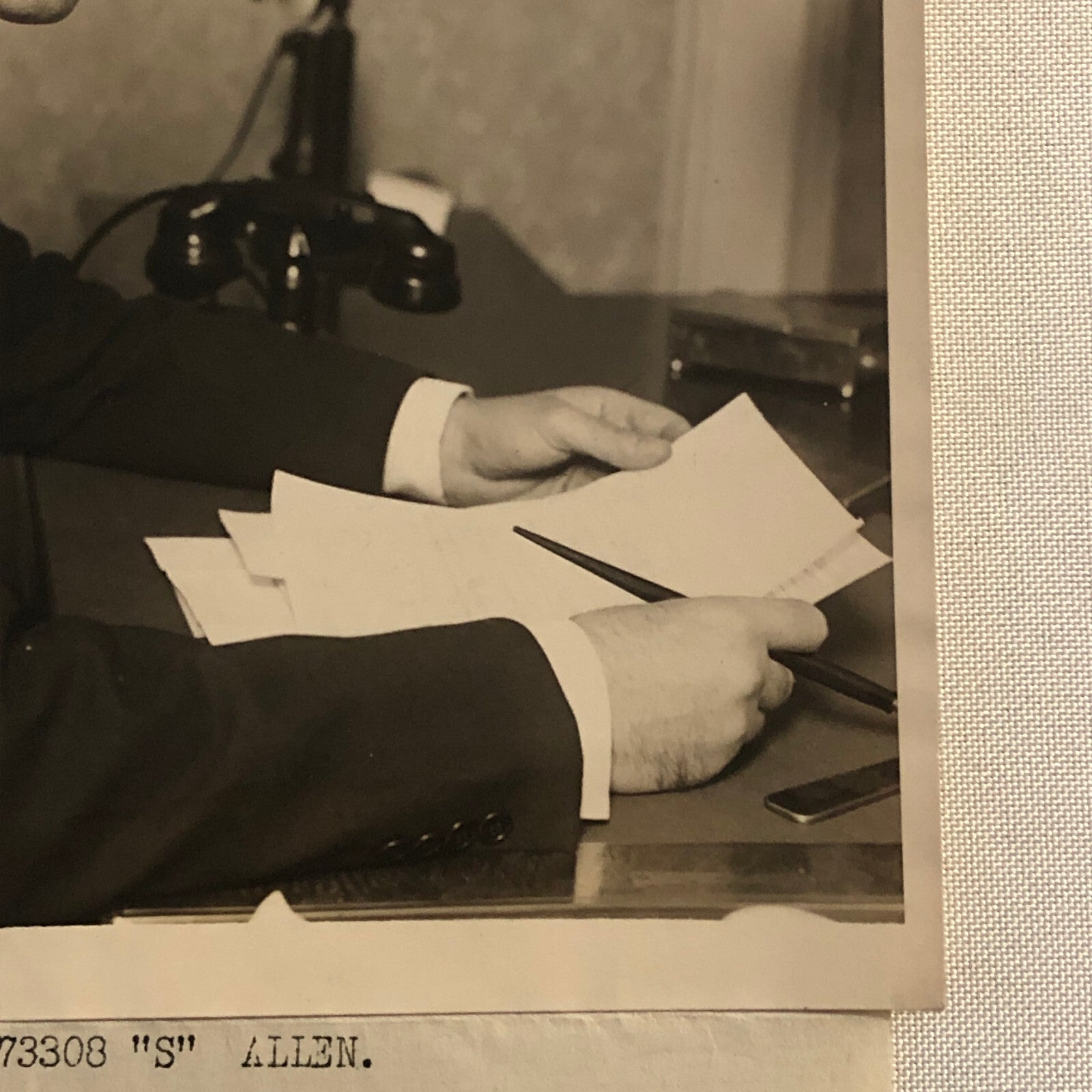 Press Photo Photograph Charles Deneen Capaign Sues for Defamation Chicago