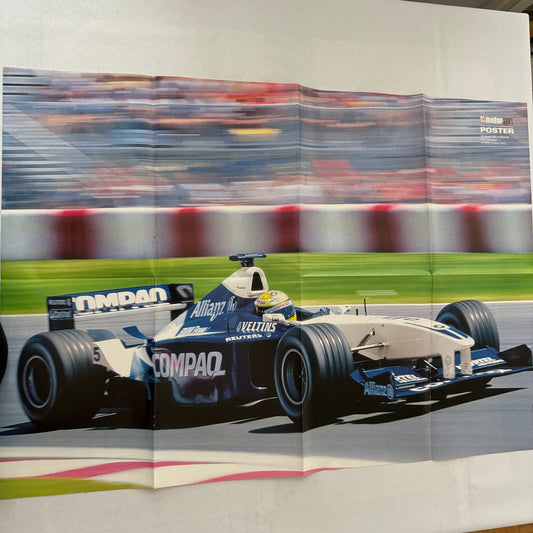 Ralf Schumacher BMW Williams FW23 F1 Formula One Racing Poster Montreal GP