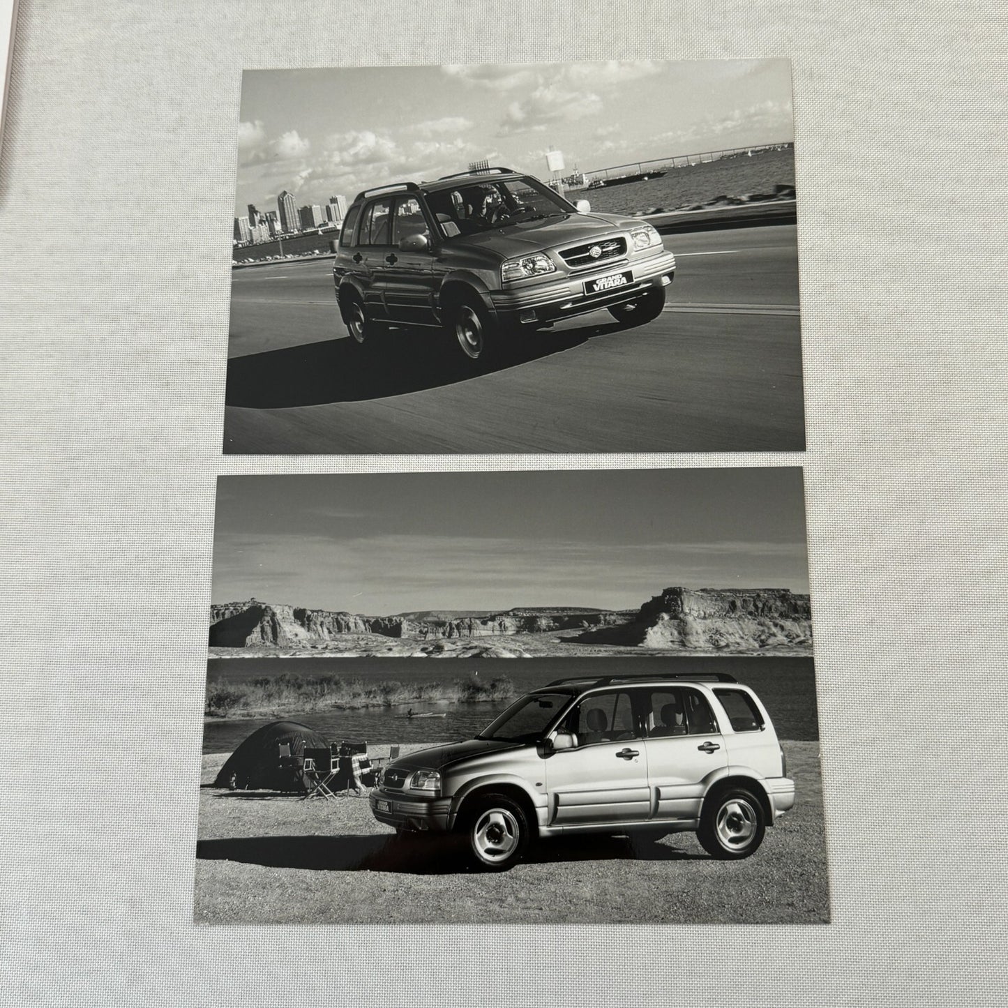 1995 Suzuki Vitara Press Kit Brochure Photos German Text European Market