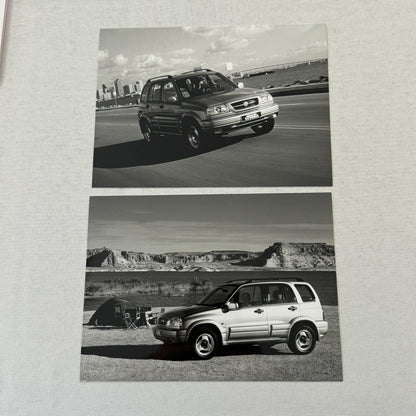 1995 Suzuki Vitara Press Kit Brochure Photos German Text European Market