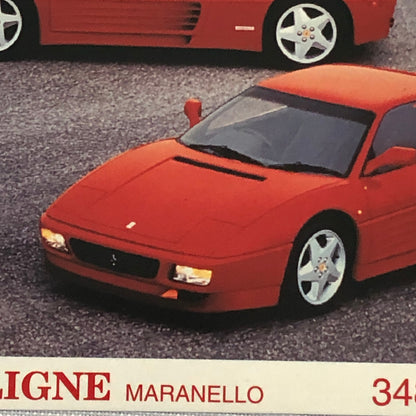 Ferrari 348 Coupe and Convertible Postcard Post Card