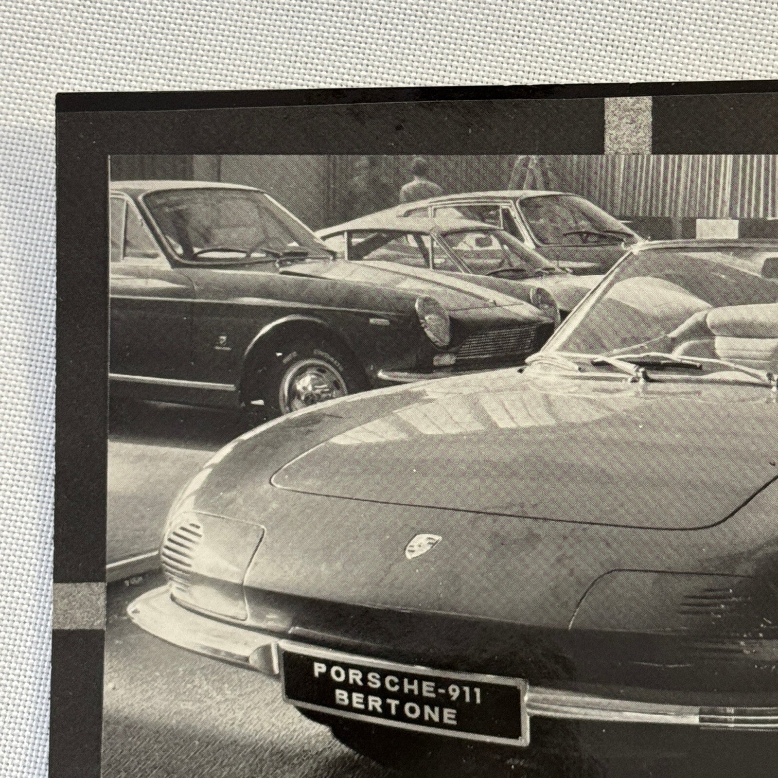 Porsche 911 Bertone Concept Car Photo Photograph Vintage Coachbuilder