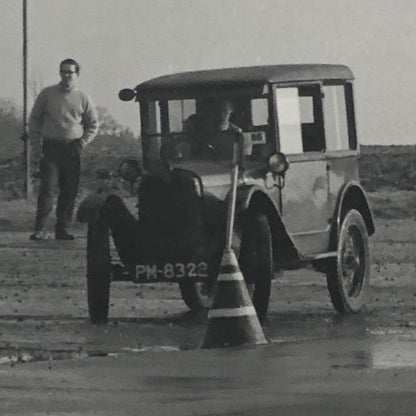Vintage Antique Car Rally Photo Photograph Print - Guy Griffiths Tag REA22E4