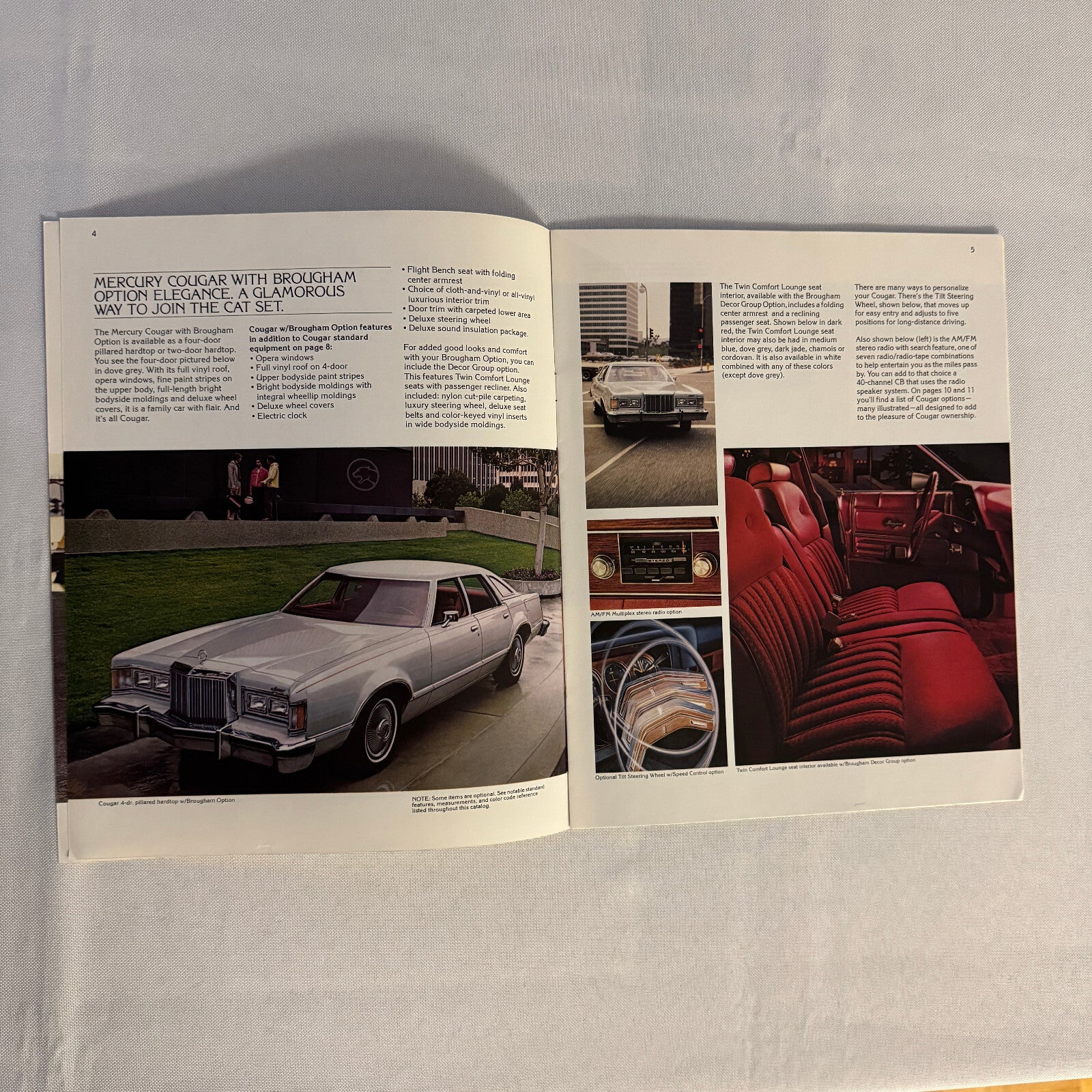 1979 Mercury Cougar Car Sales Brochure Catalog XR-7 XR7