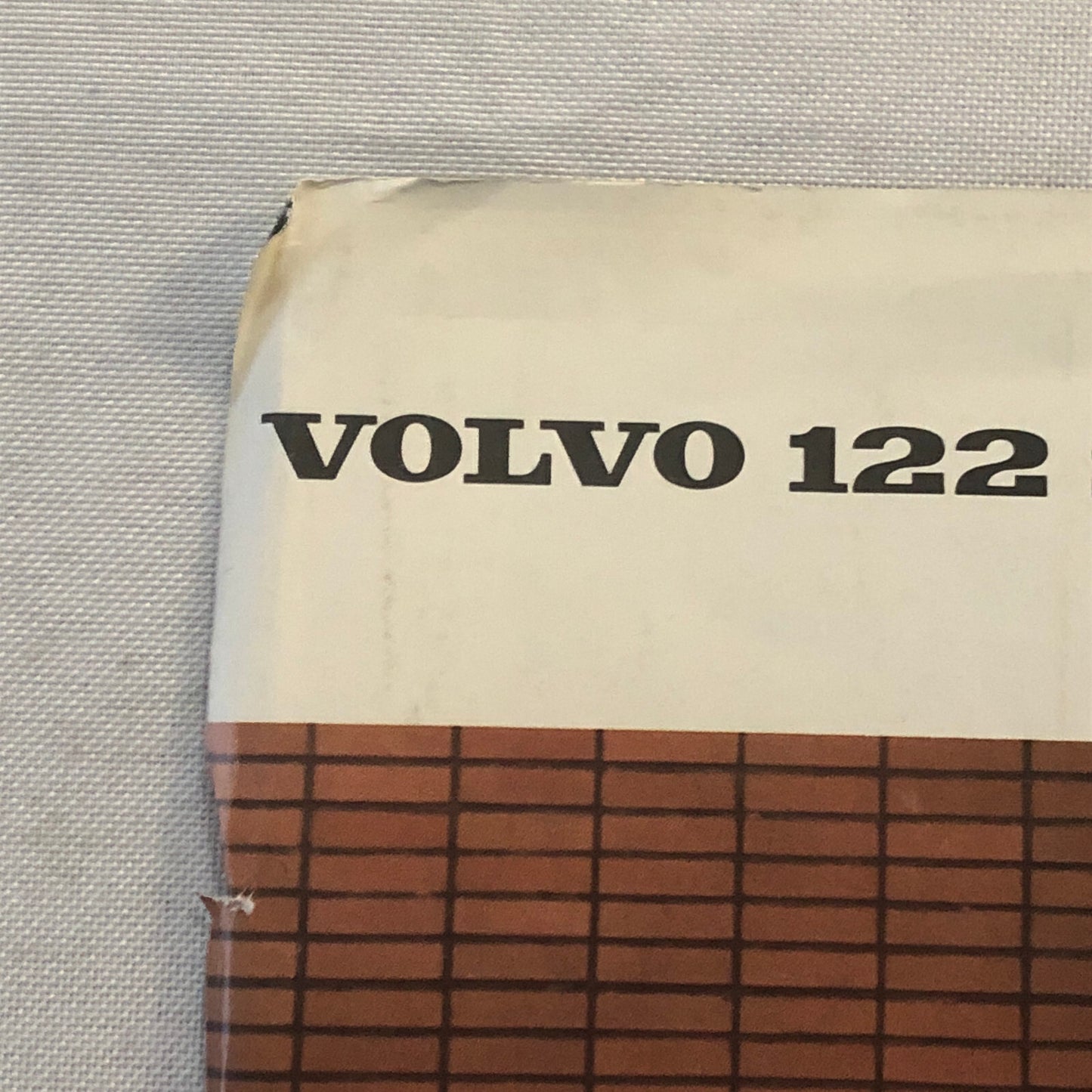 Vintage Volvo 122 S Car Automobile Sales Sheet Brochure Advertising