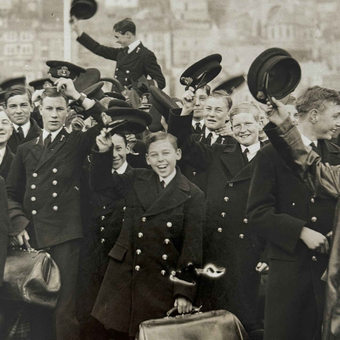 Royal Naval College Dartmouth UK Cadets Easter Leave Press Photo Photograph 1933