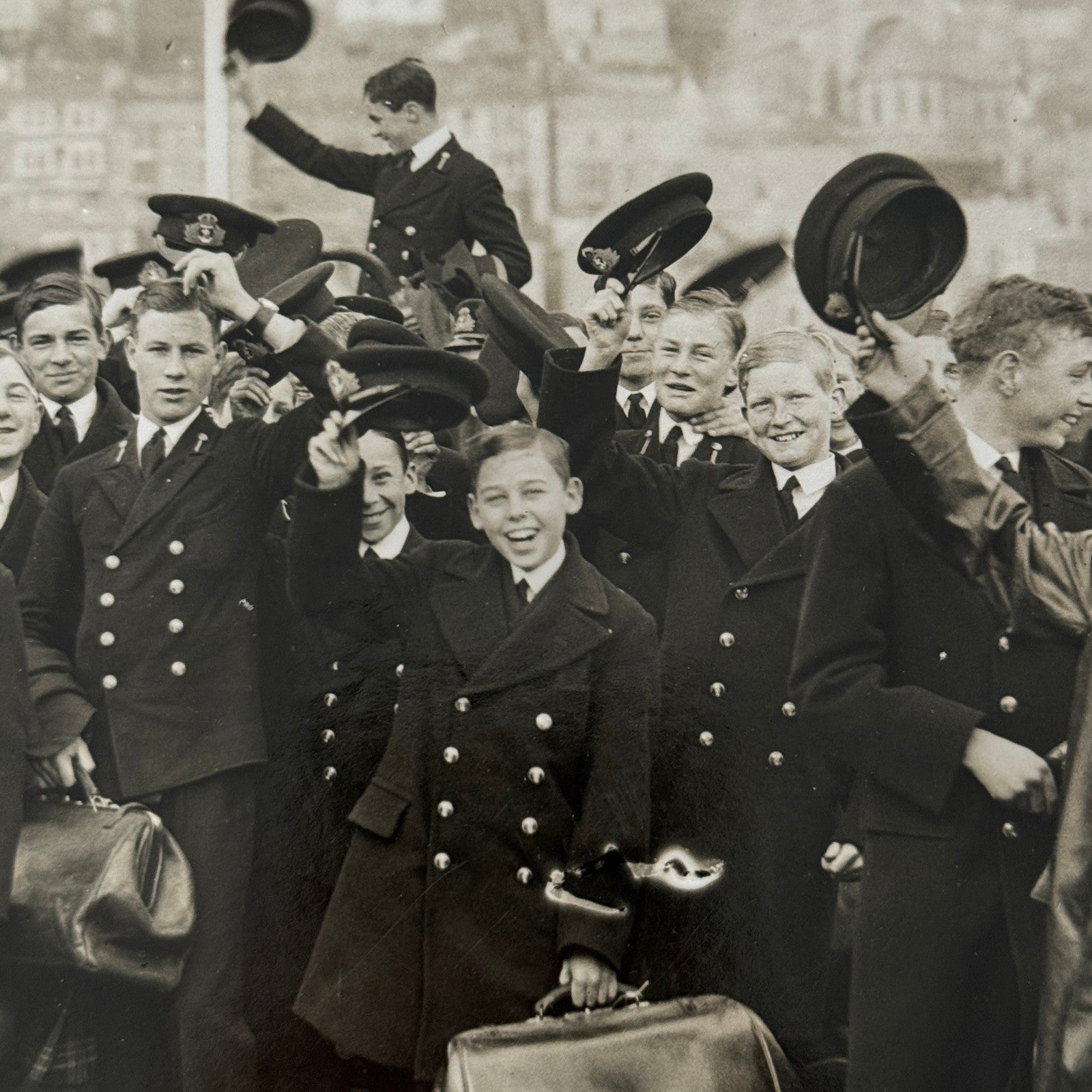 Royal Naval College Dartmouth UK Cadets Easter Leave Press Photo Photograph 1933