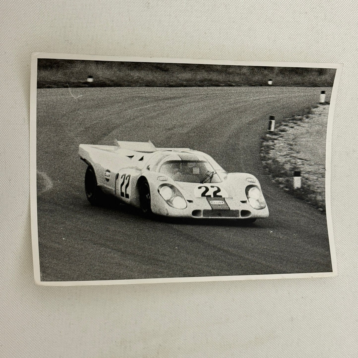 Vintage Porsche 917 Racing Photo Photograph Foto Hruby