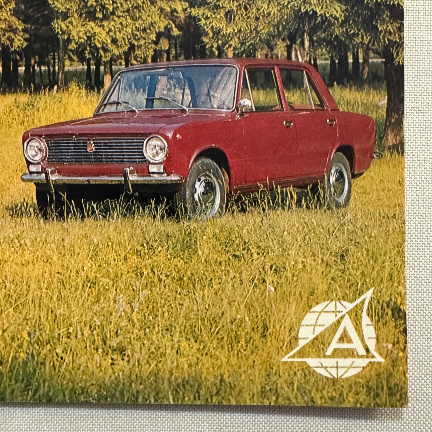 Lada RL Car Sales Brochure Catalog Advertising German Text Vintage