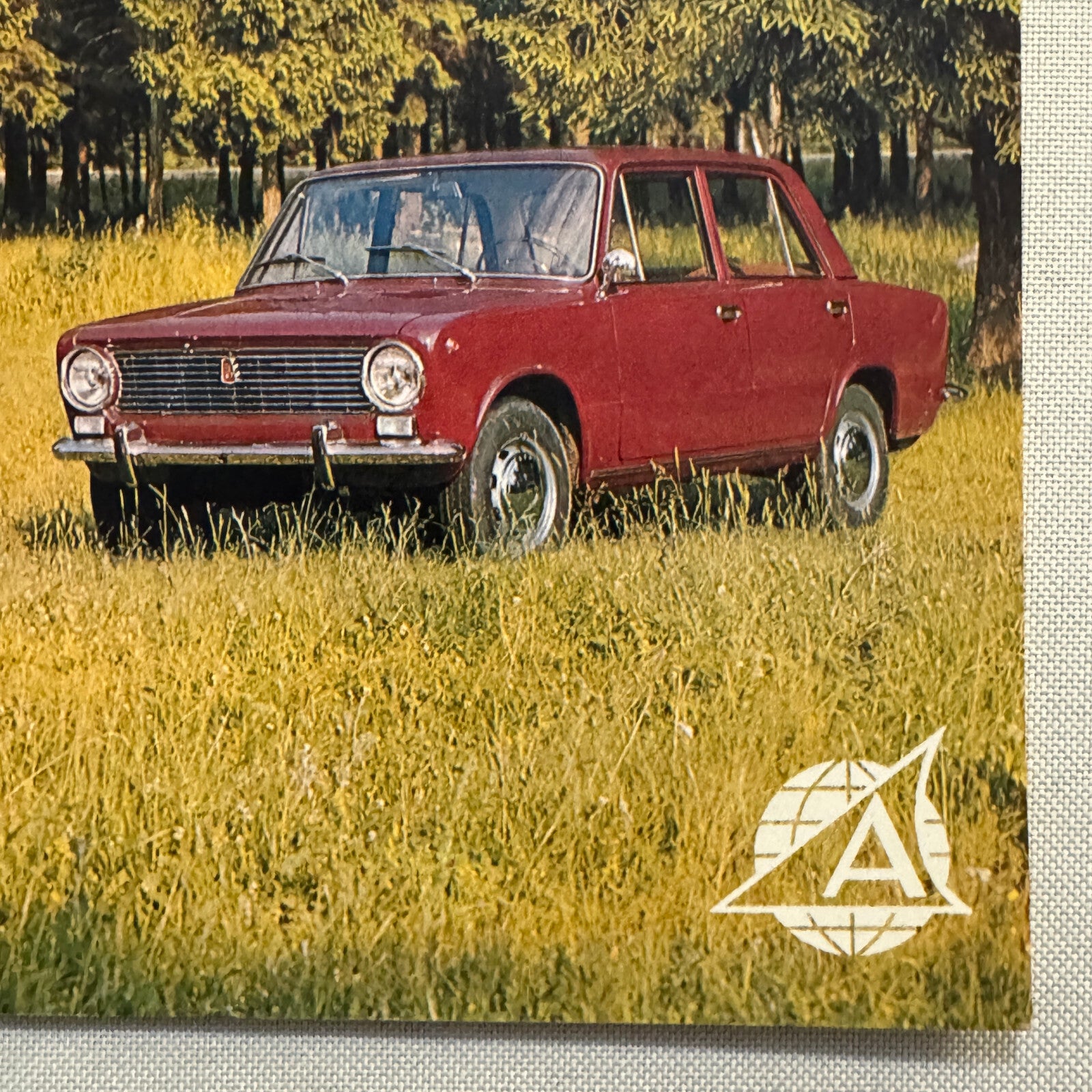 Lada RL Car Sales Brochure Catalog Advertising German Text Vintage