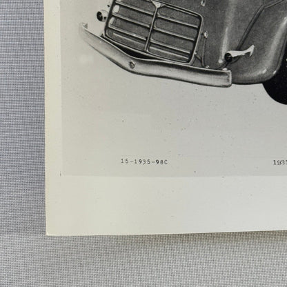 1935 Buick Model 98C Car Automobile Vintage Image Modern Print