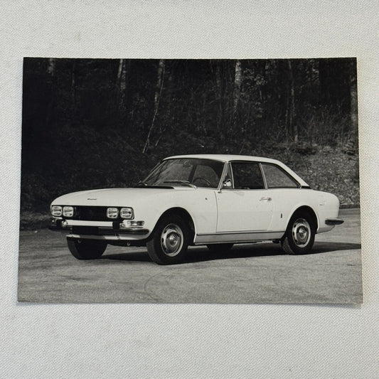 1969 Peugeot 504 Coupe Carrozzeria Pininfarina Factory Press Photograph Photo