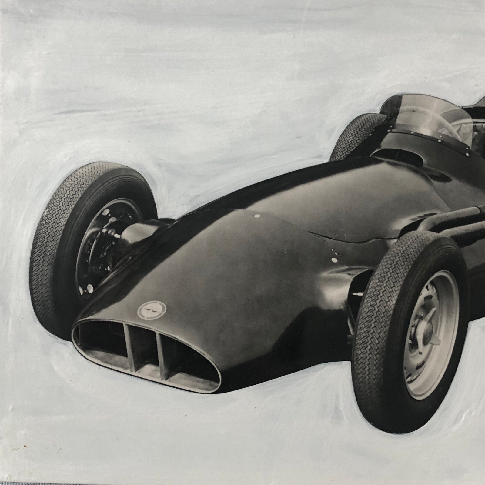 BRM Grand Prix Racing Car Press Photo Photograph 1955