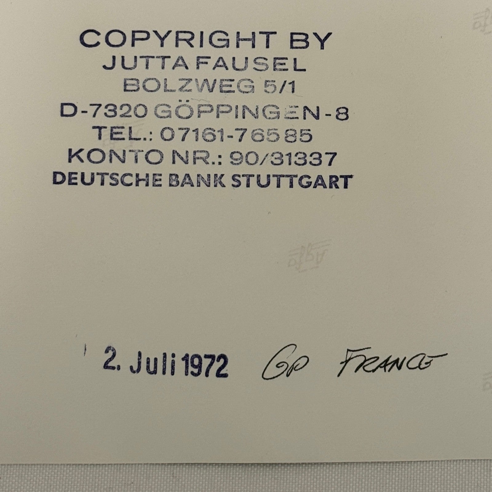 Vintage Racing Photo Niki Lauda Dave Walker 1972 French Grand Prix Race