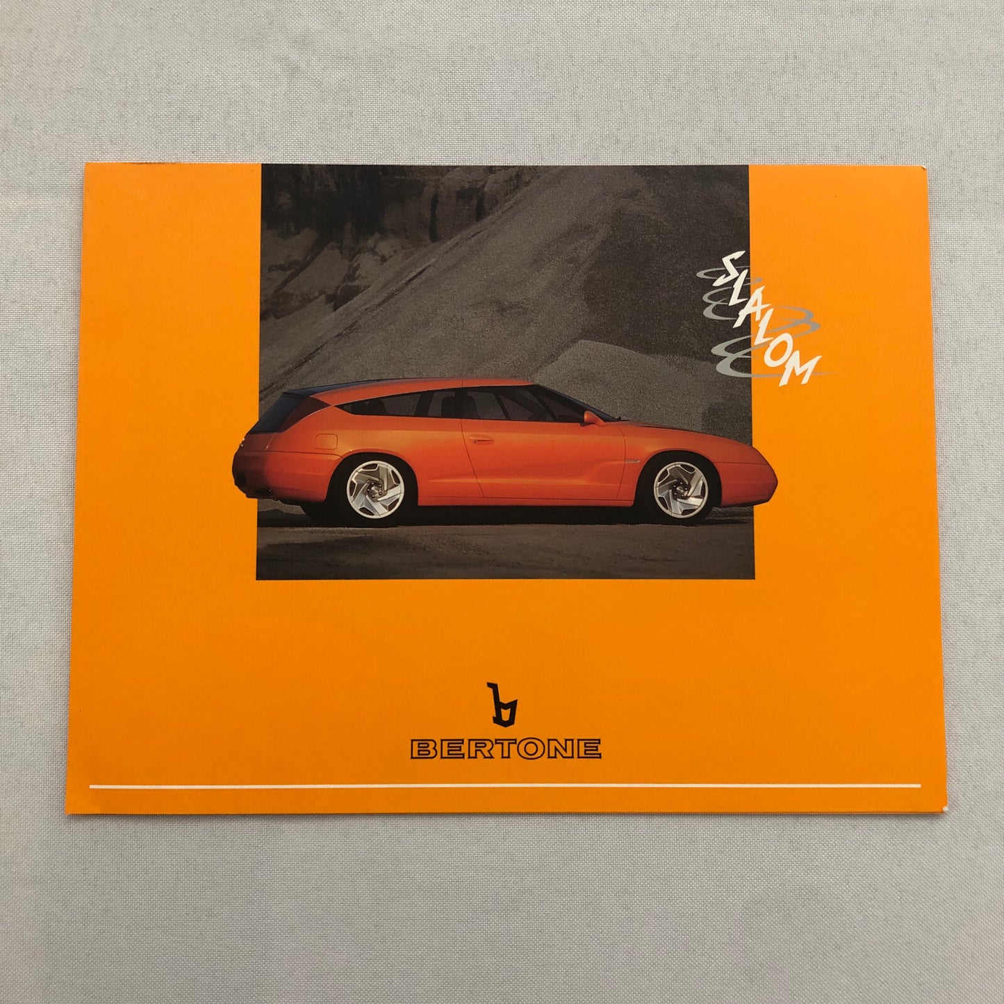 Bertone Slalom Station Wagon Concept Car Prototype Sales Brochure Catalog Opel