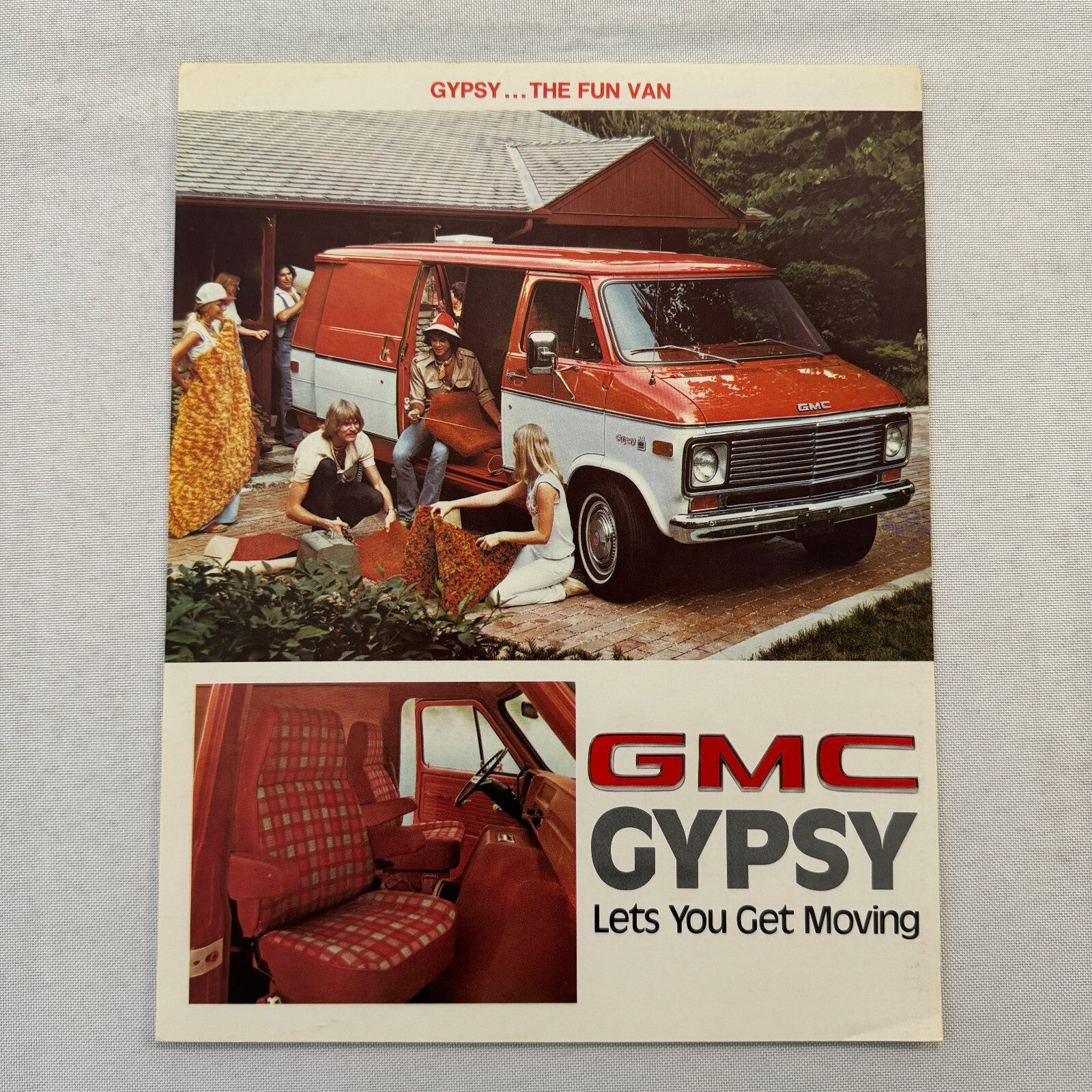 GMC Gypsy Van Sales Brochure Flyer Advertising