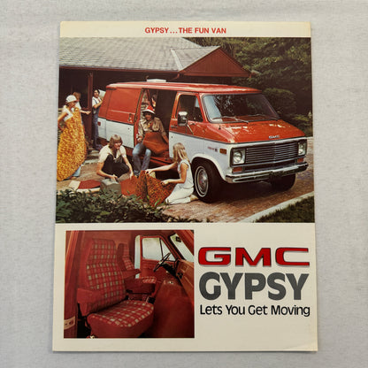GMC Gypsy Van Sales Brochure Flyer Advertising