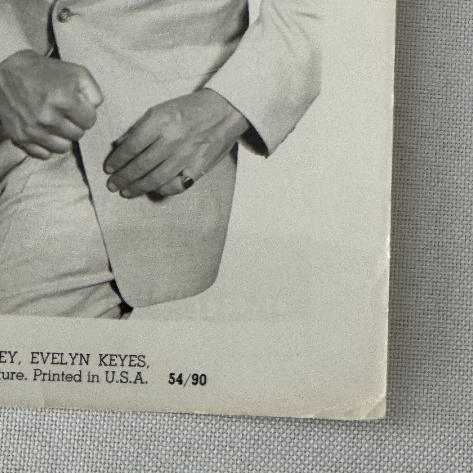 Vintage Movie Press Photo Photograph Hell's Half Acre Fight Scene