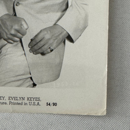 Vintage Movie Press Photo Photograph Hell's Half Acre Fight Scene