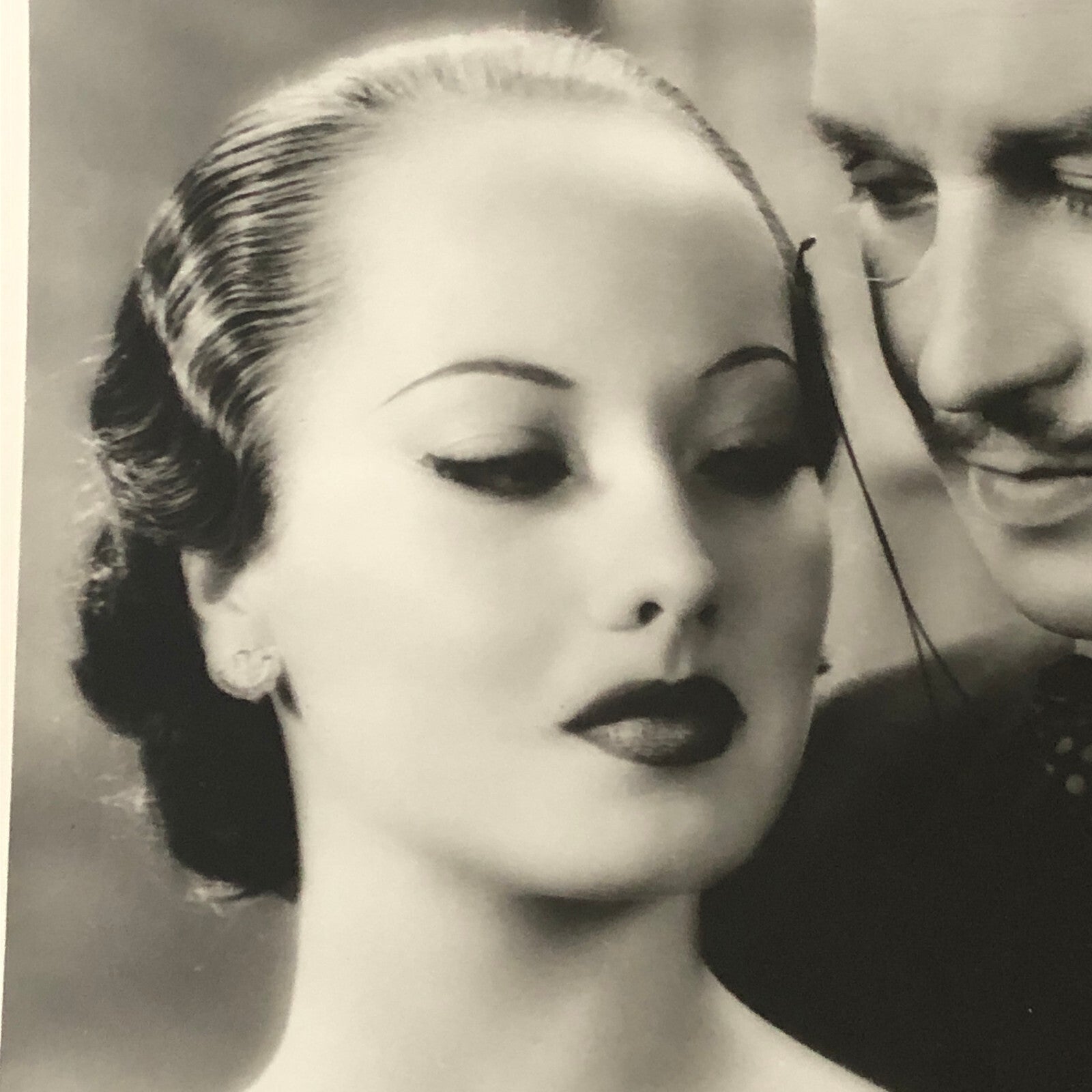 Merle Oberon Maurice Chevalier Folies Bergere Movie Still Photo Photograph Film