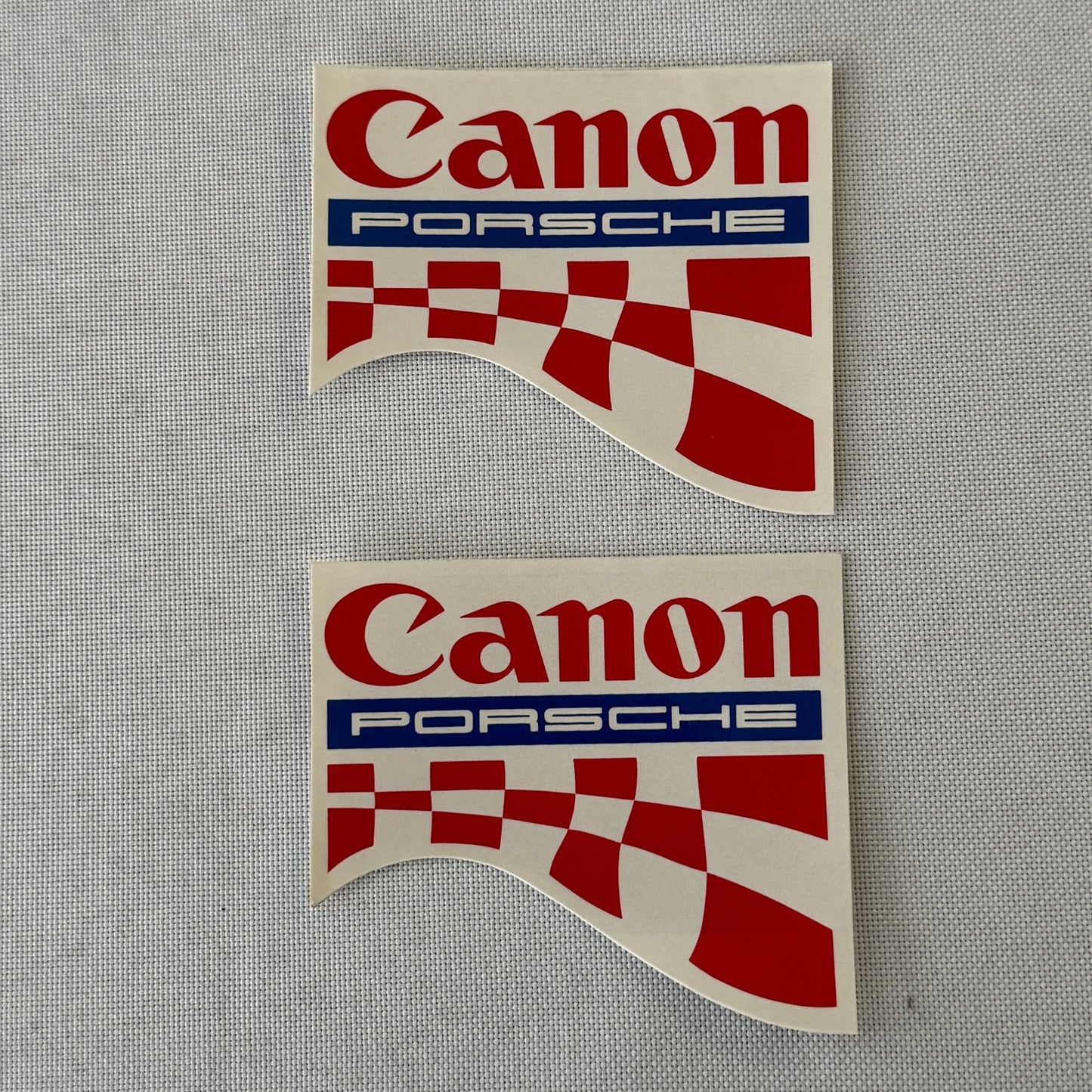 1984 Canon Porsche Racing Press Kit Photos Jan Lammers Jonathan Palmer