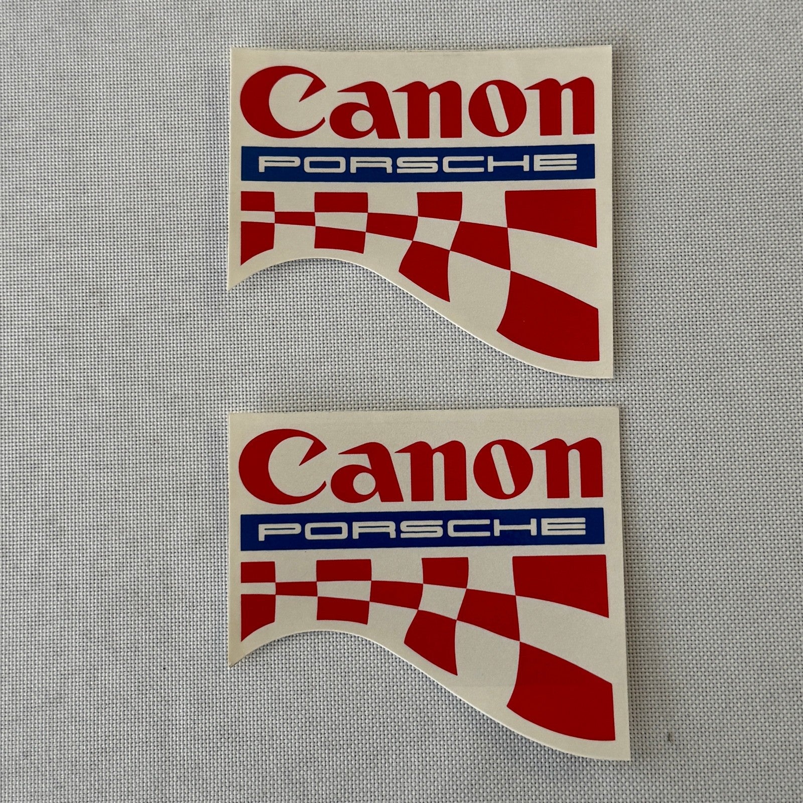 1984 Canon Porsche Racing Press Kit Photos Jan Lammers Jonathan Palmer
