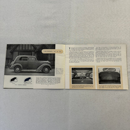 Vauxhall Car Sales Brochure Catalog Advertising 10HP 12HP 14 HP 10 12 14 Vintage