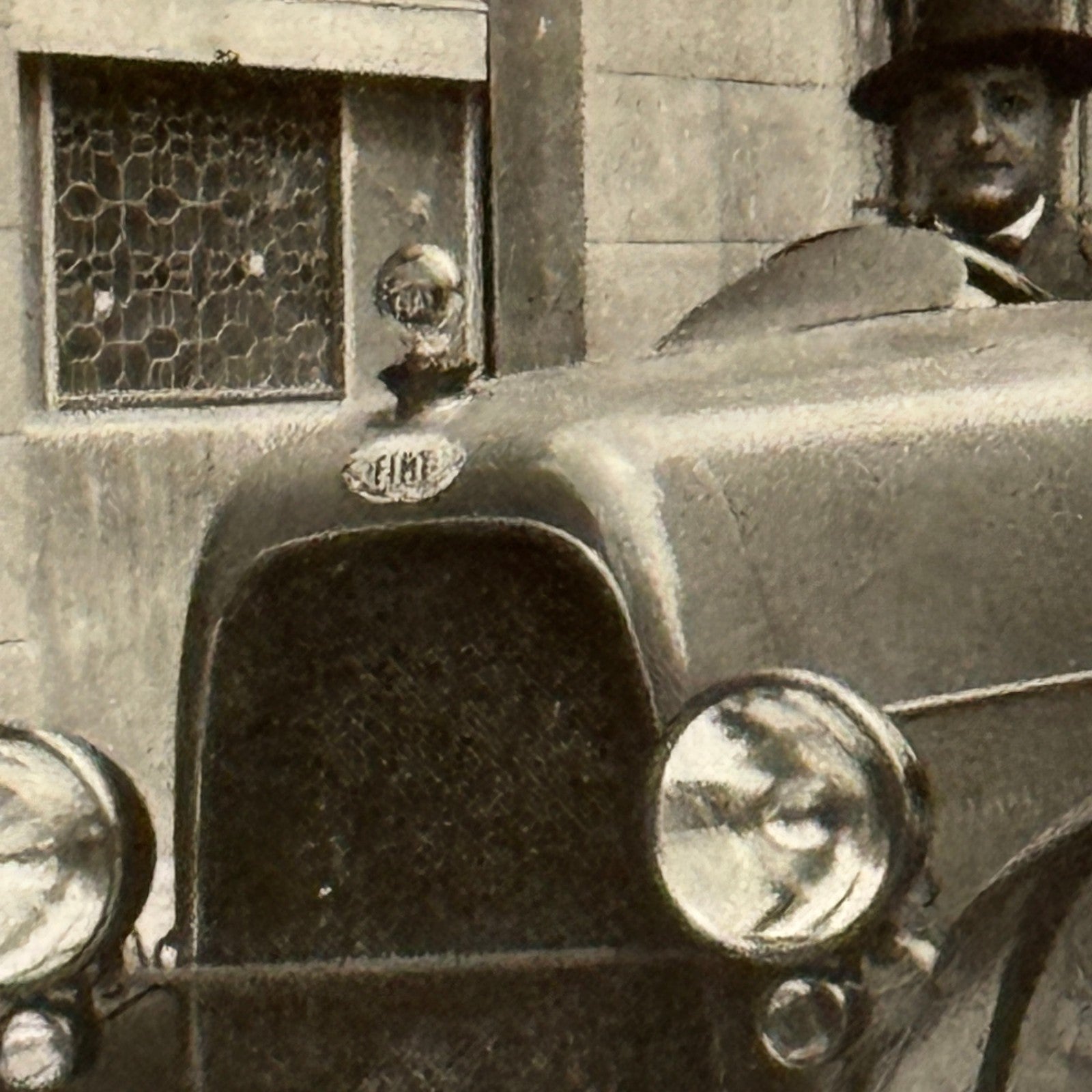 Antique Fiat Automobile Photo Car Photograph Vintage