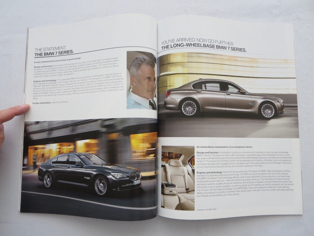 2011 BMW Sales Brochure 1 3 5 6 7 Series X1 X3 X5 X6 M3 X5M Z4 Convertible +