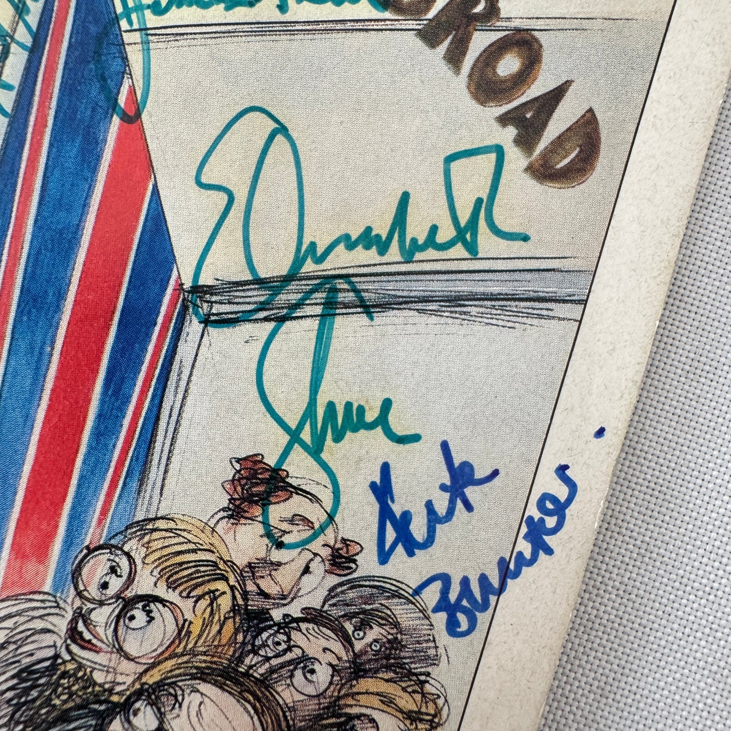 Cast Signed Playbill Program Some Americans Abroad Elisabeth Shue Colin Stinton