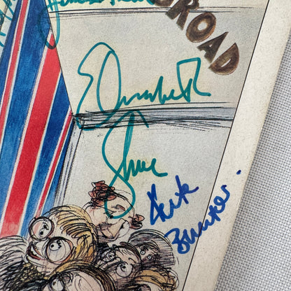 Cast Signed Playbill Program Some Americans Abroad Elisabeth Shue Colin Stinton