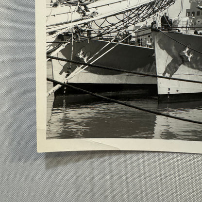 Vintage Military Ship Boat Photo Photograph Royal Canadian Navy