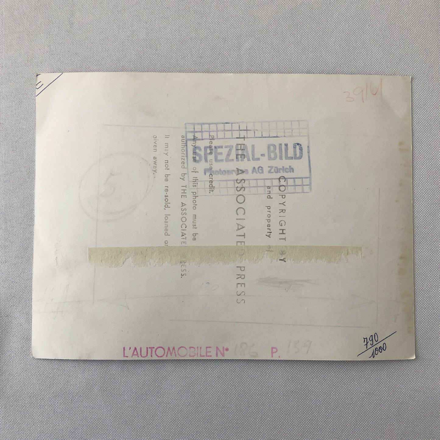 Vintage Grand Prix Racing Photo Photograph - Stirling Moss +