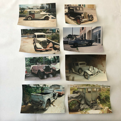Vintage Fiat Barn Find Junk Yard Parts Photo Photograph Print Lot of 50 