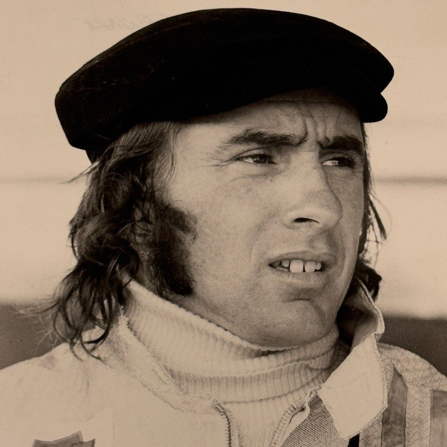 Vintage Racing Photo Jackie Stewart Grand Prix Race Jutta Fausel