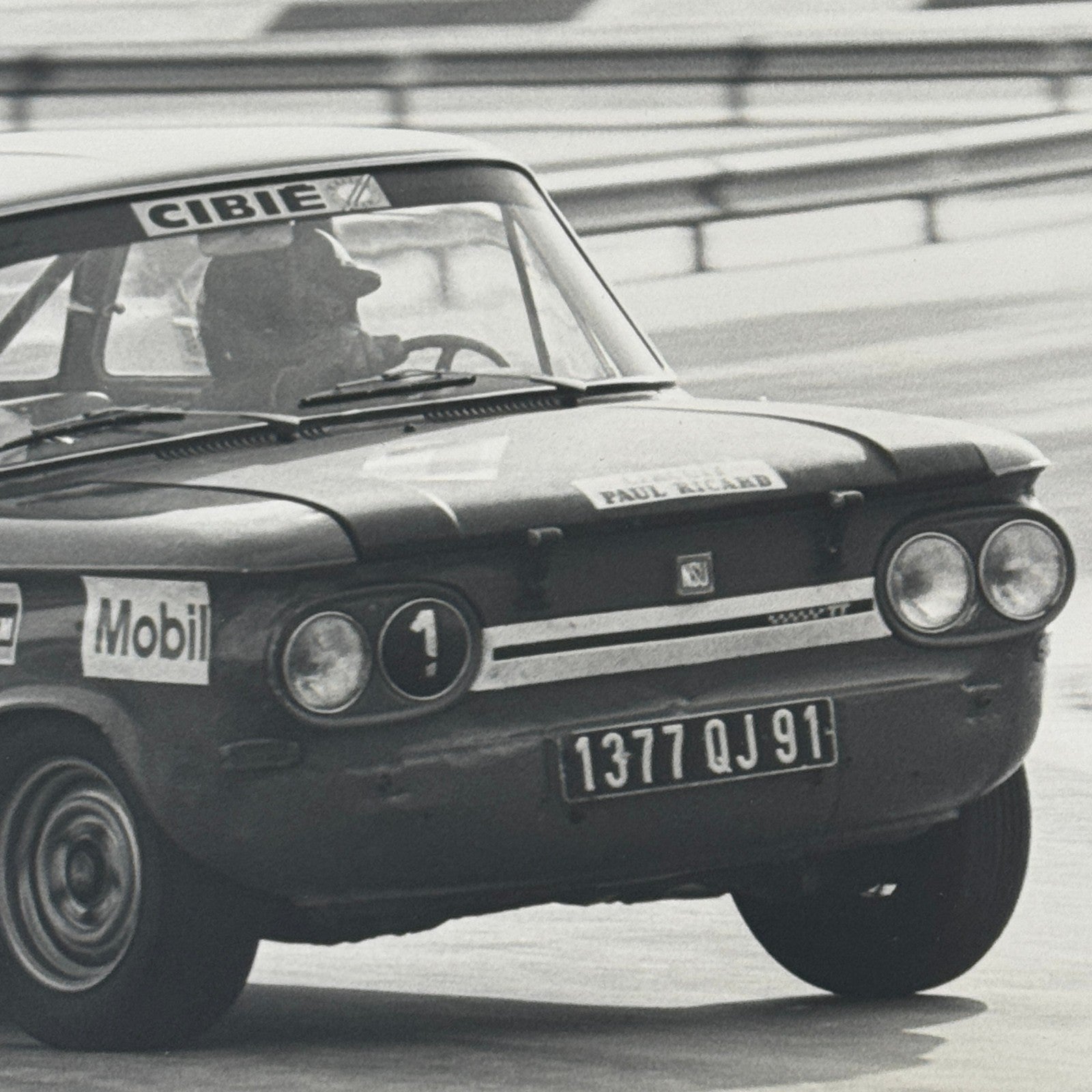 Simca 1000 Rallye Rally Vintage Racing Car Photo Photograph Print DPPI