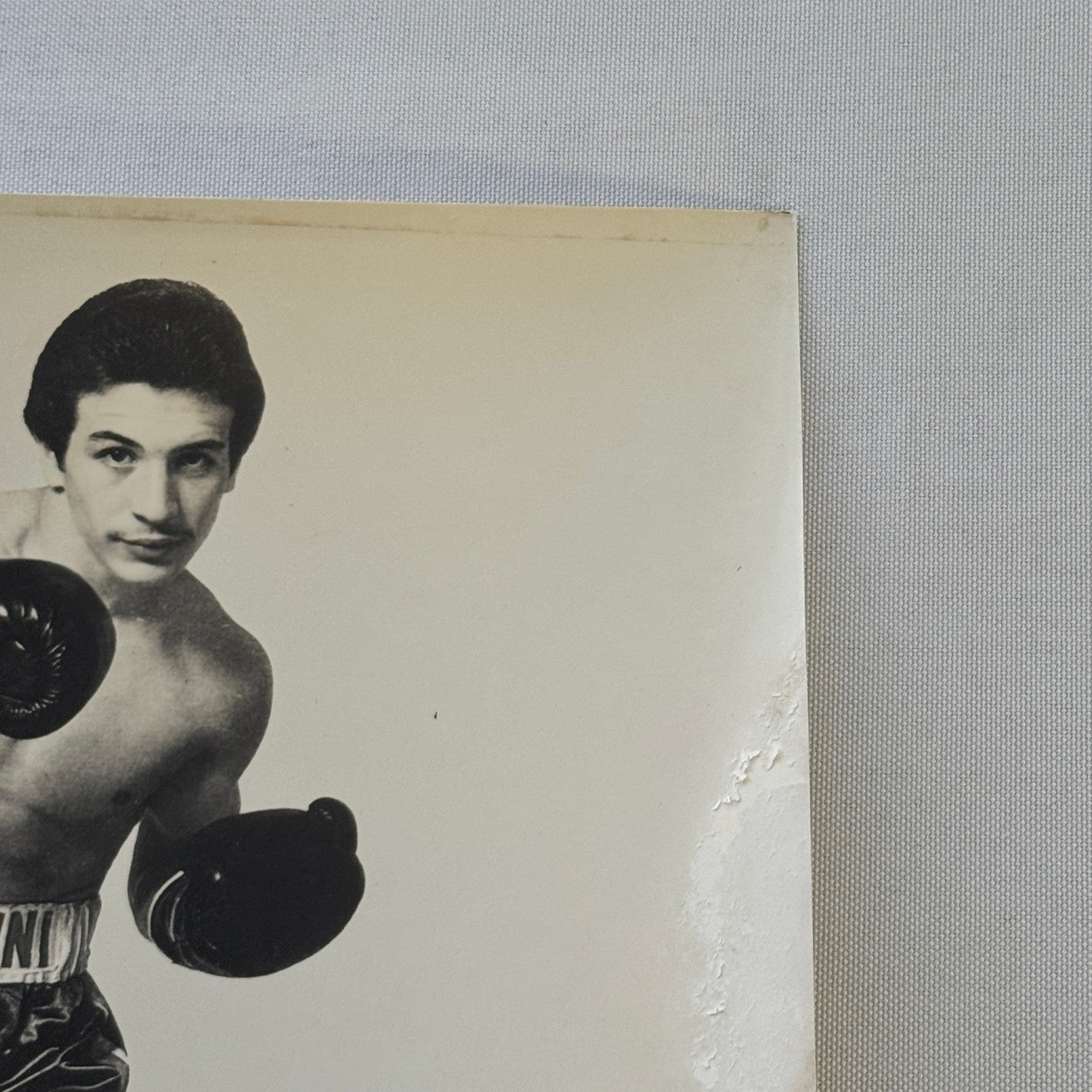 Vintage Boxing Photo Ray Mancini Boom Boom Mancini Photograph Boxer