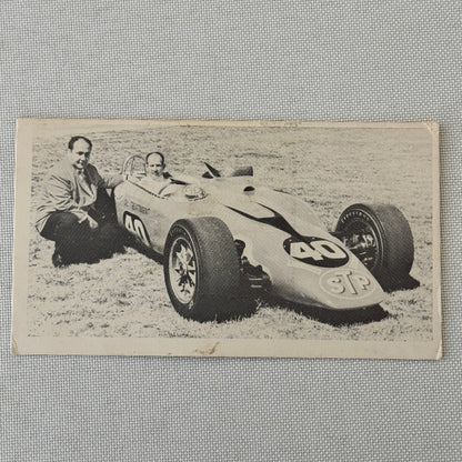 Vintage Racing Photograph Photo Card Print STP Racing Car