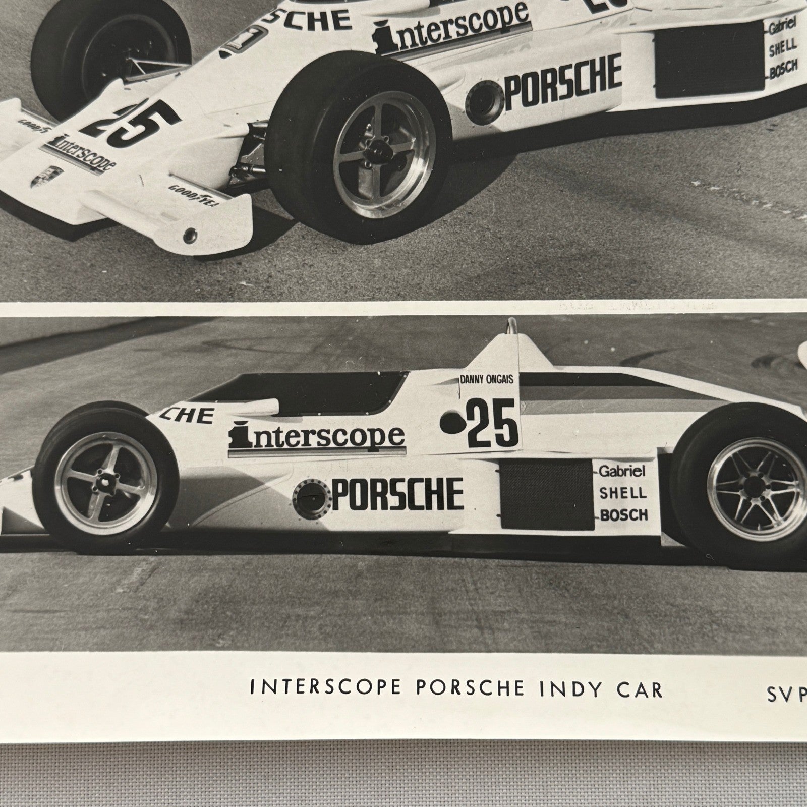Porsche Interscope Indy Racing Car Factory Press Photo Photograph 1979