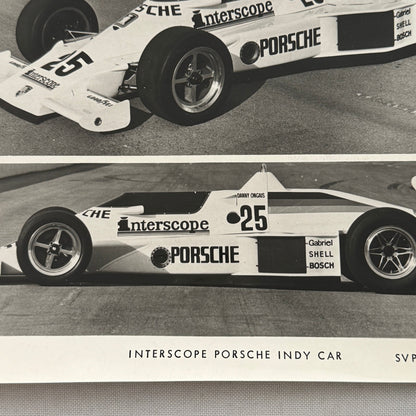 Porsche Interscope Indy Racing Car Factory Press Photo Photograph 1979
