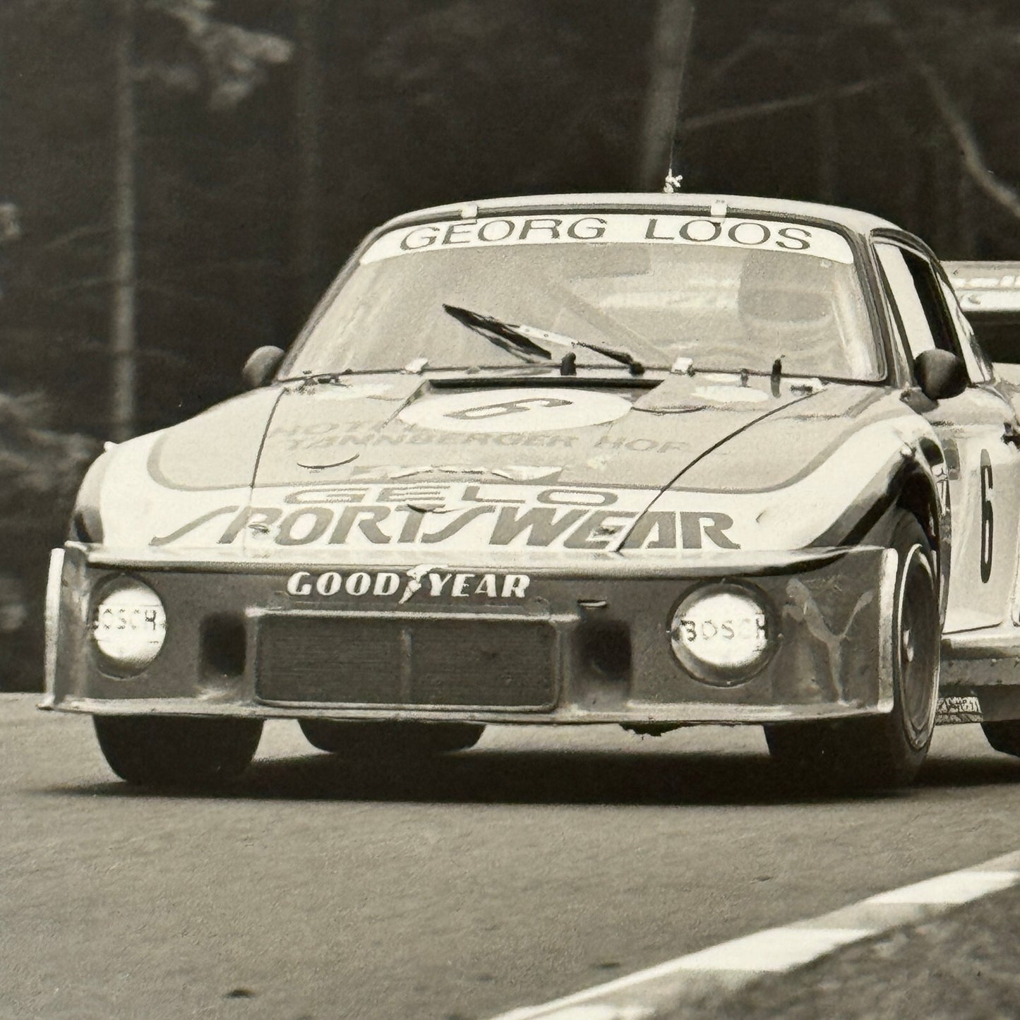 Porsche 935 1000 KM Nurburgring 1979 Racing Photo Photograph Manfred Schurti