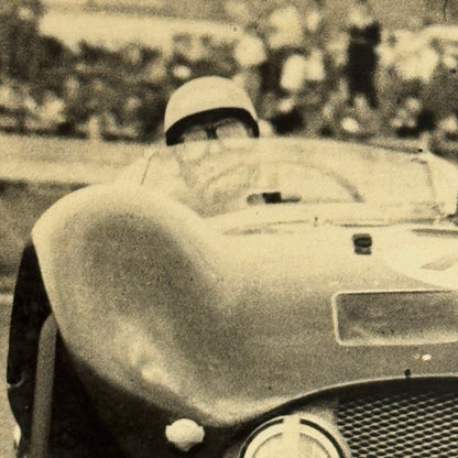 Vintage Racing Photo Goodwood BARC Race 1956 HWM 1 Jaguar Noel Cunningham Reid